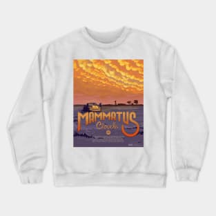 Mammatus Clouds // WUNDERGROUND Crewneck Sweatshirt